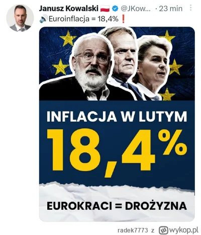 radek7773 - O #!$%@? xD

#bekazpisu #tvpis #polityka #inflacja #polska