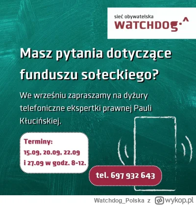 WatchdogPolska - Sołtyski, sołtysi, mieszkanki i mieszkańcy sołectw! Ostatnio trafia ...