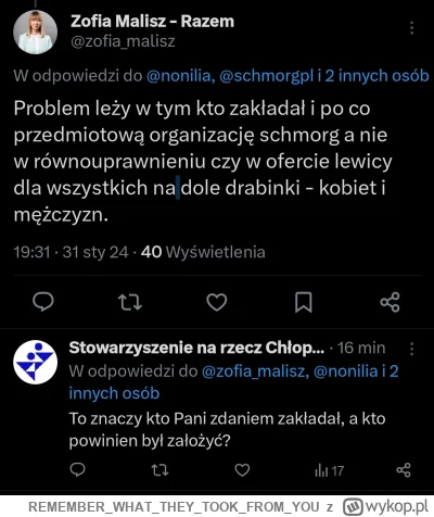 REMEMBERWHATTHEYTOOKFROM_YOU - Zofia Malisz na tropie patriarchalnego spisku. Przydał...