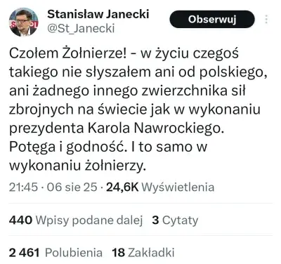 rybazryzem85 - Czekamy na wysyp tego typu wpisów, osób jarających się tym że sutener ...