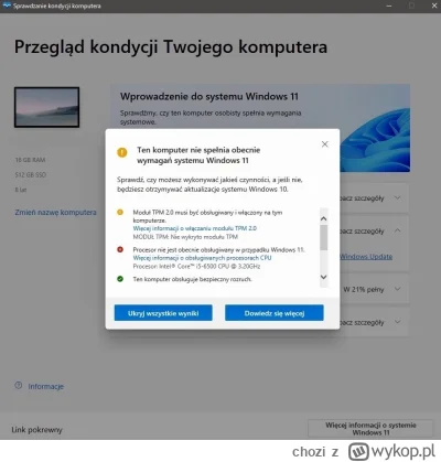 chozi - Czyli co, od października mam wybór albo kupić nowy #komputer, albo mieć niez...