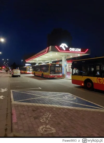 Pawel993 - Czaskowski tankuje nocą autobusy na orlenie potem rano paliwa dla zwykłych...