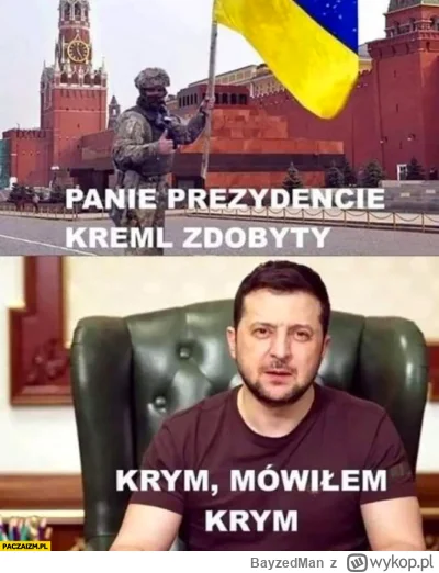 BayzedMan - Dzisiaj ten mem pasuje jak ulał XDDDD 
#ukraina #heheszki #rosja #neuropa...
