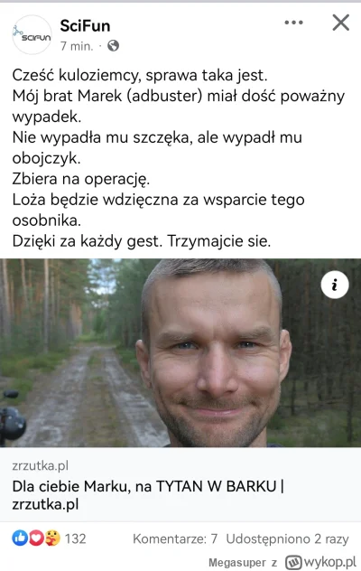 Megasuper - AdBuster bez kasy - zbiera kasę 15 tys na operację #youtube #adbuster #sc...