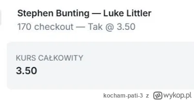 kocham-pati-3 - #dart Byłem miły dla Littlera i odpłacił pozytywnie,czuję się jakbym ...