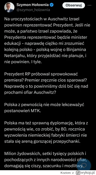 Koziom - Hołownia z RiGCZem

#polityka #sejm #izrael