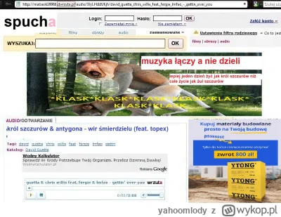 yahoomlody - Kto pamięta plusuje!

Co ciekawe twórcy mieli stworzyć z tego portalu co...