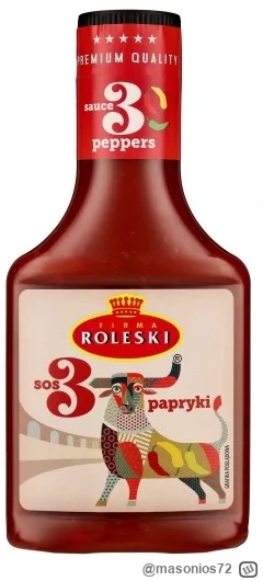 masonios72 - @Zi3L0nk4: mirki obczajcie sobie sos Roleskiego - Trzy Papryki, no to je...