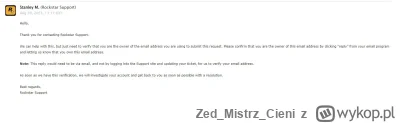 ZedMistrzCieni - ktoś #!$%@?ł mi konto rockstar social club, tzn zmienił emaila mojeg...