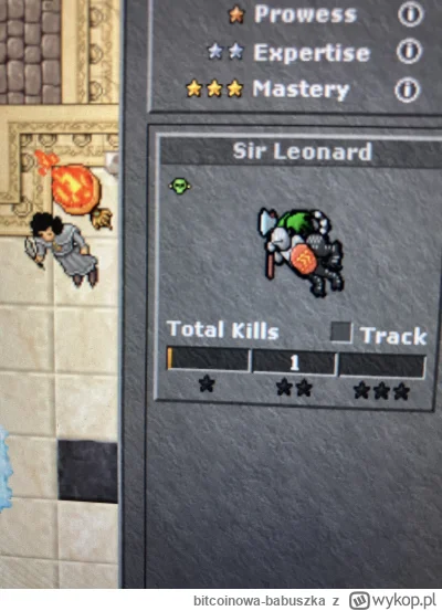 bitcoinowa-babuszka - #tibia Pierwszy Sir Leonard. Na 260 ek jak dla mnie cieżko było...