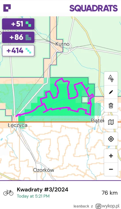 leanback - 309 012 + 76 = 309 088

Jeden zgubiony...

#rowerowyrownik #zaliczgmine #k...