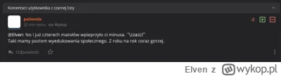 Elven - Kiedy zacięcie bronisz kontrowersyjnego poglądu ale przychodzi paliwoda przyz...