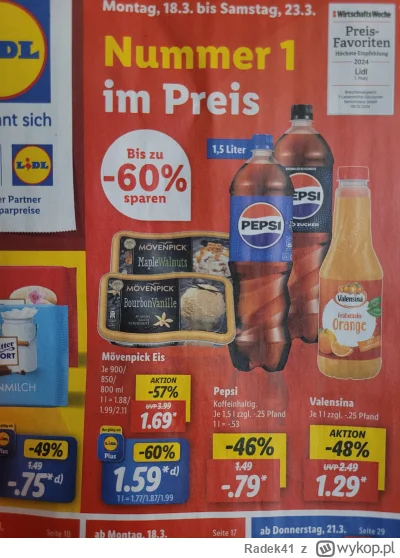 Radek41 - A w Polsce po ile tam u was Pepsi? 
Dalej 10zł za butelkę?

Teraz i tak dro...