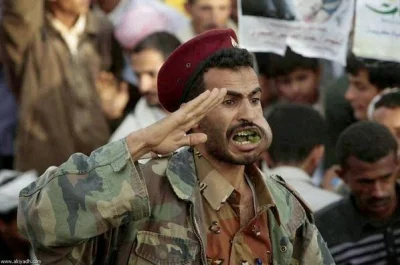 Trismus - Rosyjskie media państwowe twierdzą, że Grupa Terrorystyczna Houthi w przepr...