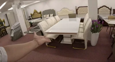 levzor - Proszę Państwa a to jest zestaw do jadalni, na który nigdy nie będzie mnie s...