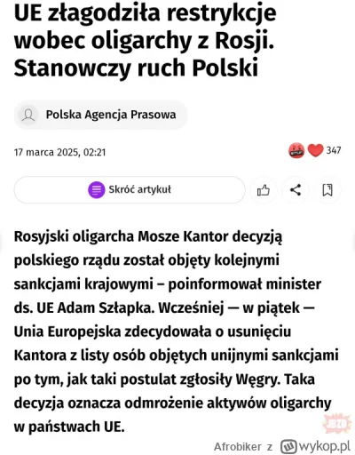 Afrobiker - #heheszki #wojna #sankcje