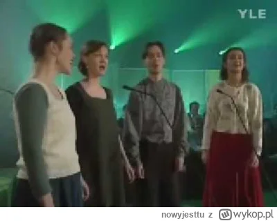 nowyjesttu - Słynna piosenka fińskiego zespołu Loituma w fińskiej telewizji YLE, wyst...