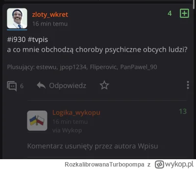 RozkalibrowanaTurbopompa - Poznajcie @zloty_wkret - obraża ludzi którzy są trochę inn...