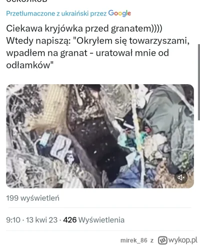 mirek86 - #ukraina #rosja 



https://twitter.com/hochudodomu/status/1646410576522887...