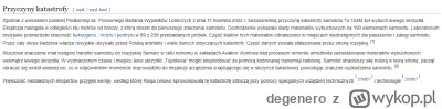 degenero - wiedzieliście że na Ukraińskiej wikipedii w dziale o przyczynie katastrofy...
