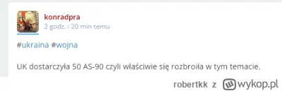 robertkk - Piekny incydent kalowy od onucy z rana (｡◕‿‿◕｡)
teraz UK jest bezbronna i ...