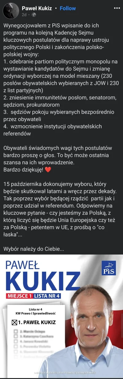 agdybytak - Kukiz, Ty frajerze XDDDDDD
#wybory