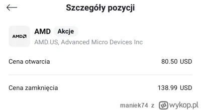 maniek74 - @golomb13 AMD? czekam poniżej 100 i wchodzę ponownie ( ͡° ͜ʖ ͡°)