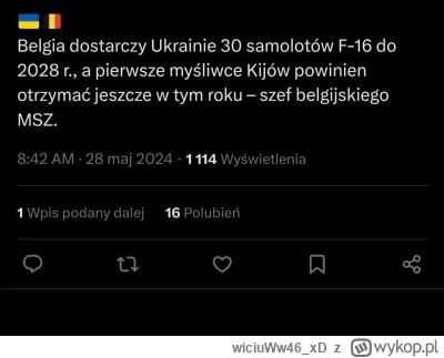 wiciuWw46xD - #wojna #ukraina #rosja
https://x.com/WarNewsPL1/status/1795344857264963...