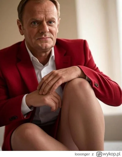 looonger - @macvir: Zważywszy na postępowość Tuska, raczej tak go sobie wyobrażam za ...