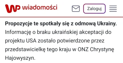 mleko3-2procent - Odpowiedz Ukrainy na plan pokojowy kacapow. 
Można się rozejść. 
#u...