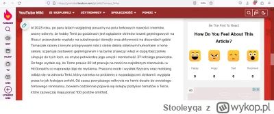 Stooleyqa - O #!$%@?.... xD
https://youtube.fandom.com/pl/wiki/Tomasz_Terka
#tomaszte...