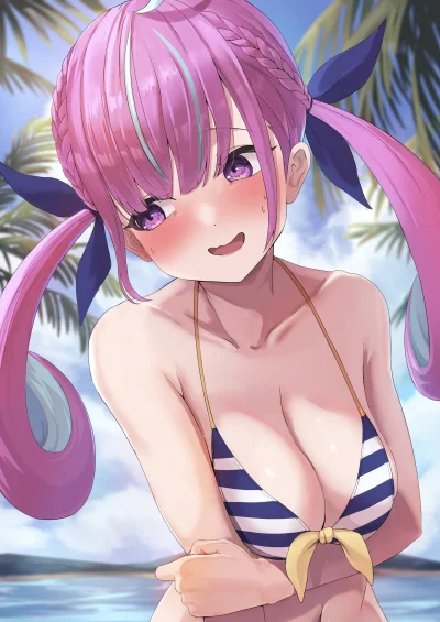 KsyzPhobos - #minatoaqua #hololive #virtualyoutuber #anime #randomanimeshit #swimsuit...