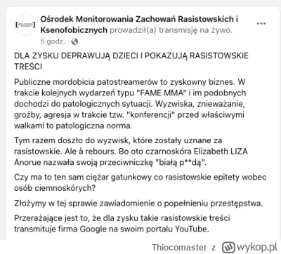 Thiocomaster - Jest nowy post od nich. Ma być zawiadomienie, ale nie napisane wprost ...