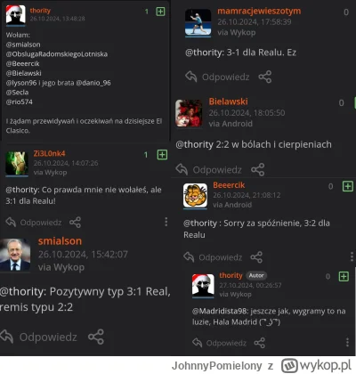J.....y - Korzystając z przerwy, przypomnijmy sobie przewidywania przed El Classico i...