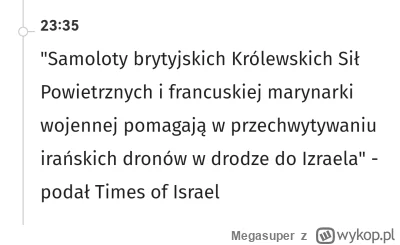 Megasuper - Dlaczego brytyjskie i francuskie samoloty nie przechwytują dronow nad Ukr...