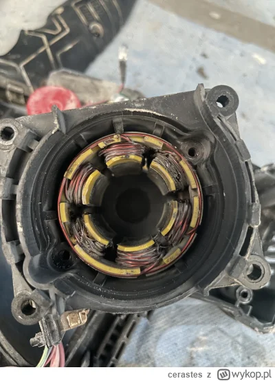 cerastes - Mirasy spaliło mi się uzwojenie silnika w mlotowiertarce Parkside performa...