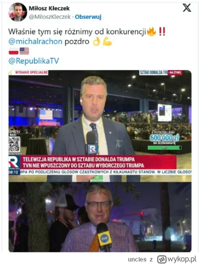 uncles - Karma wraca ( ͡° ͜ʖ ͡°) Nie wpuszczali TV Republiki na konferencje i komisje...