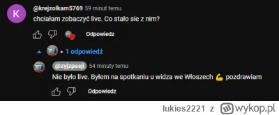 lukies2221 - @CybantZPasji: nie okradli tylko jest na spotkaniu ( ͡° ͜ʖ ͡°)