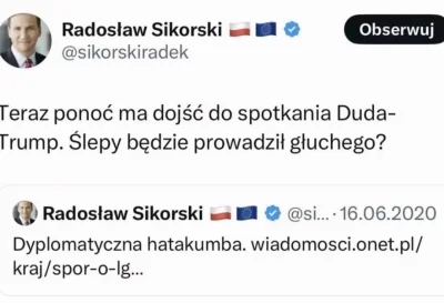 tomwick55 - To jest ten szef Polskiej dyplomacji?

#bekazlewactwa #bekazpo #prawica #...