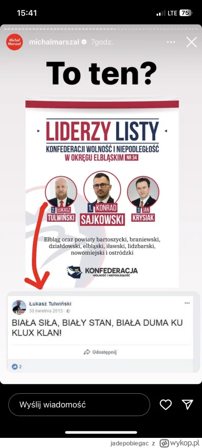 jadepobiegac - @SzanujNieSzkaluj No tez bym nie komentował tego o nazistach na waszym...