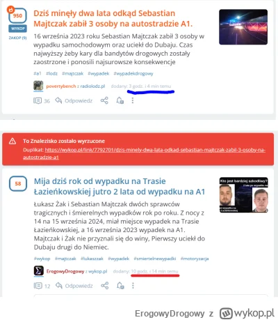 ErogowyDrogowy - To Duplikat! Zamieściłem podobny post wczoraj o 23:46 - Zostało to z...