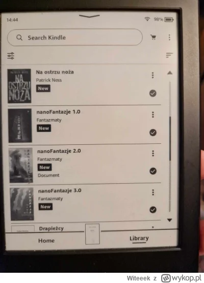 Witeeek - @Fantazmaty: Kindle Touch 8 SY69JL - wyświetlają się elegancko. ( ͡° ͜ʖ ͡°)