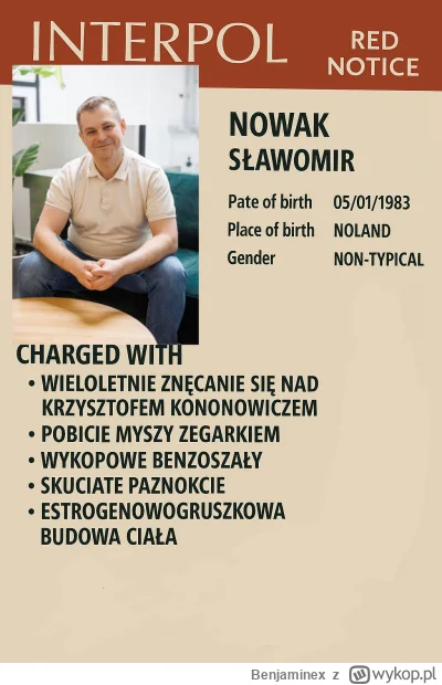 Benjaminex - NO DZIEŃ DOBRY ( ͡°( ͡° ͜ʖ( ͡° ͜ʖ ͡°)ʖ ͡°) ͡°)

#kononowicz to nie, ale ...