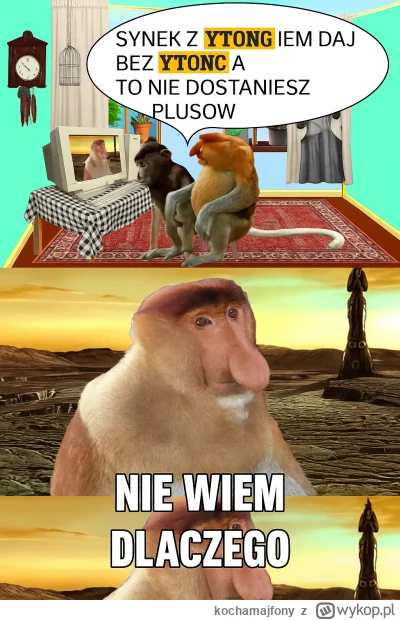 kochamajfony - #konkursnanajbardziejgownianymemznosaczem #postmemizm
RUCHAMY MEMA DO ...