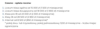 BeKindAndHumble - @kulorok: Klasa IB w tej szkole, kosztuje nieco więcej niż kolega n...