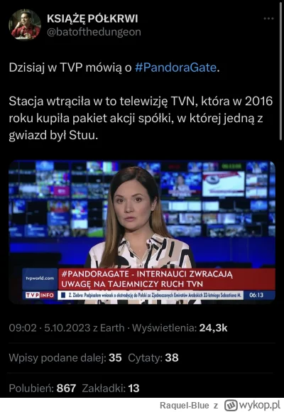 Raquel-Blue - Fart i niefart całej tej sytuacji to czas, w którym została nagłośniona...