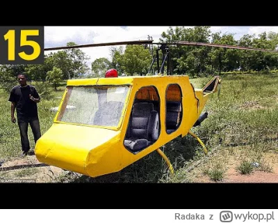 Radaka - A Tutaj też kilka helikopterów zrobionych w "garażu"  - różni je takie dwie ...