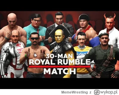 MemeWrestling - Symulacja walki Royal Rumble z największymi polakami 

#heheszki #mem...
