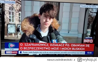 naszczalnikwolski - To jest beczelny sk...wiel przekonany o swojej bezkarnosci. Cykl ...