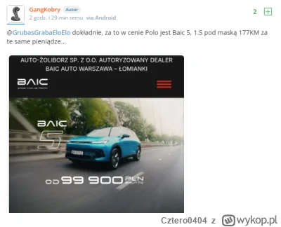 Cztero0404 - Dlaczego dosłownie każde chińskie auto praktycznie wygląda jak oferta z ...